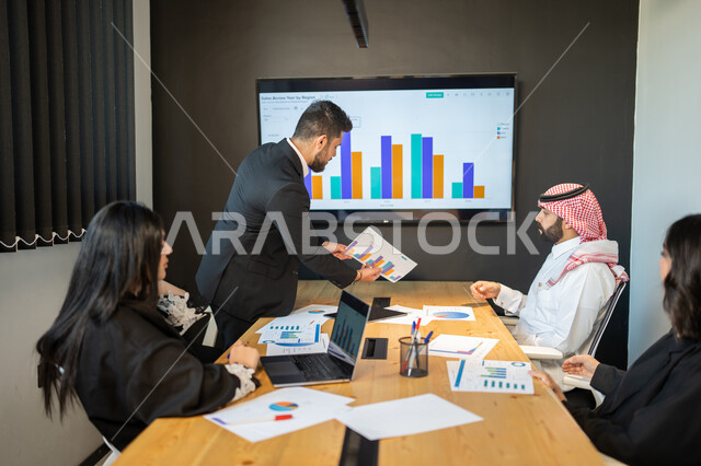 Studying and analyzing statistics and graphs, integrating technology and technology with work, meeting an Arab-Gulf-Saudi work team to discuss work and developing new projects, holding workshops at the company’s headquarters, unity and understanding among