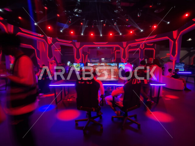 Modernization and development of electronic games in Saudi Arabia, audiences and visitors in the gaming section, entertainment and recreation with modern youth games, the 8th gamer season in Riyadh Boulevard, the integration of Saudi Gulf players in the g