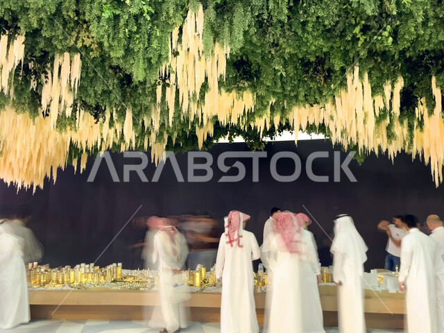  مشاهدة مجسمات المباني والمنشآت السكنية والتجارية، توافد الزوار والسياح الى معرض سيتي سكيب العالمي للقطاع العقاري، مركز الرياض للمعارض والمؤتمرات في بلدة ملهم، رؤية سعودية مستقبلية 2030، الديكورات والتصاميم الداخلية لأقسام واجنحة المعرض