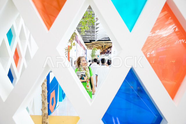 التصاميم والديكورات الداخلية لمدينة محمد بن سلمان في معرض سيتي سكيب العالمي، رؤية سعودية مستقبلية 2030، الفرص الاستثمارية في المشاريع السكنية والتجارية والفندقية، الاستدامة والتخطيط المعماري لقطاع العقارات، مركز الرياض للمعارض في بلدة ملهم في السعودية