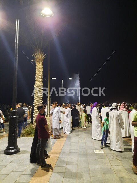 King Fahd Fountain in Jeddah, remembering history and strengthening national identity, the concept of love for the homeland and belonging to it, evening celebrations of the Saudi National Day on September 23 in Jeddah Corniche, sincerity, sacrifice and loyalty to the Kingdom, Saudi Flag Day on March 11