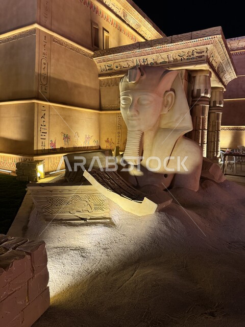 التعرف على المدن والحضارات الدوليه, أماكن الجذب السياحي في السعودية, مناطق الترفيه والتسلية في العاصمة السياحية, الاستمتاع بالتجارب الممتعة, المعالم والآثار التاريخيه في القسم المصري في البوليفارد وورلد, موسم الرياض ورؤية 2030