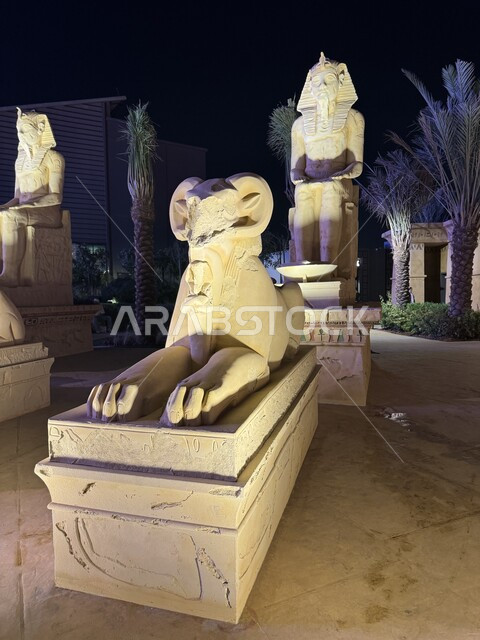 التعرف على المدن والحضارات الدوليه, أماكن الجذب السياحي في السعودية, مناطق الترفيه والتسلية في العاصمة السياحية, الاستمتاع بالتجارب الممتعة, المعالم والآثار التاريخيه في القسم المصري في البوليفارد وورلد, موسم الرياض ورؤية 2030