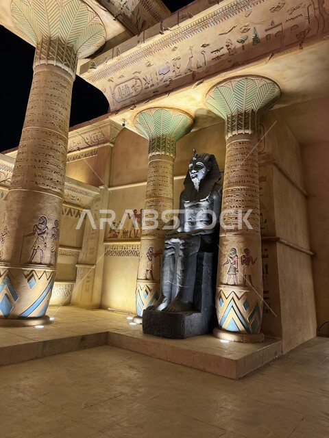 التعرف على المدن والحضارات الدوليه, أماكن الجذب السياحي في السعودية, مناطق الترفيه والتسلية في العاصمة السياحية, الاستمتاع بالتجارب الممتعة, المعالم والآثار التاريخيه في القسم المصري في البوليفارد وورلد, موسم الرياض ورؤية 2030