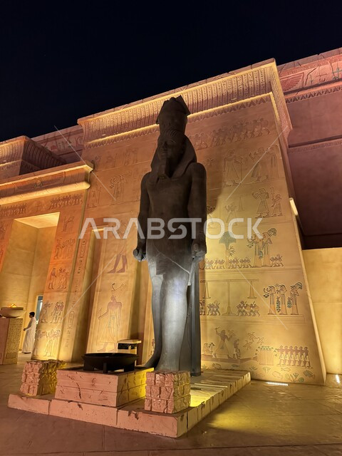 التعرف على المدن والحضارات الدوليه, أماكن الجذب السياحي في السعودية, مناطق الترفيه والتسلية في العاصمة السياحية, الاستمتاع بالتجارب الممتعة, المعالم والآثار التاريخيه في القسم المصري في البوليفارد وورلد, موسم الرياض ورؤية 2030