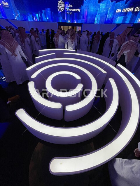 Academia gathers for research and development in the Kingdom of Saudi Arabia, establishing new partnerships and meaningful dialogues for the international cybersecurity sector, the arrival of specialists to attend the International Cybersecurity Forum at the Ritz-Carlton Hotel in Riyadh, learning about the basics of data protection