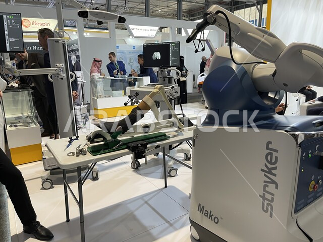 Medical equipment and confronting chronic diseases, participation of relief and volunteer centers in Saudi exhibitions and conferences, health care innovations at the World Health Exhibition in Riyadh in the Kingdom, keeping pace with development to enhance a Saudi future vision 2030