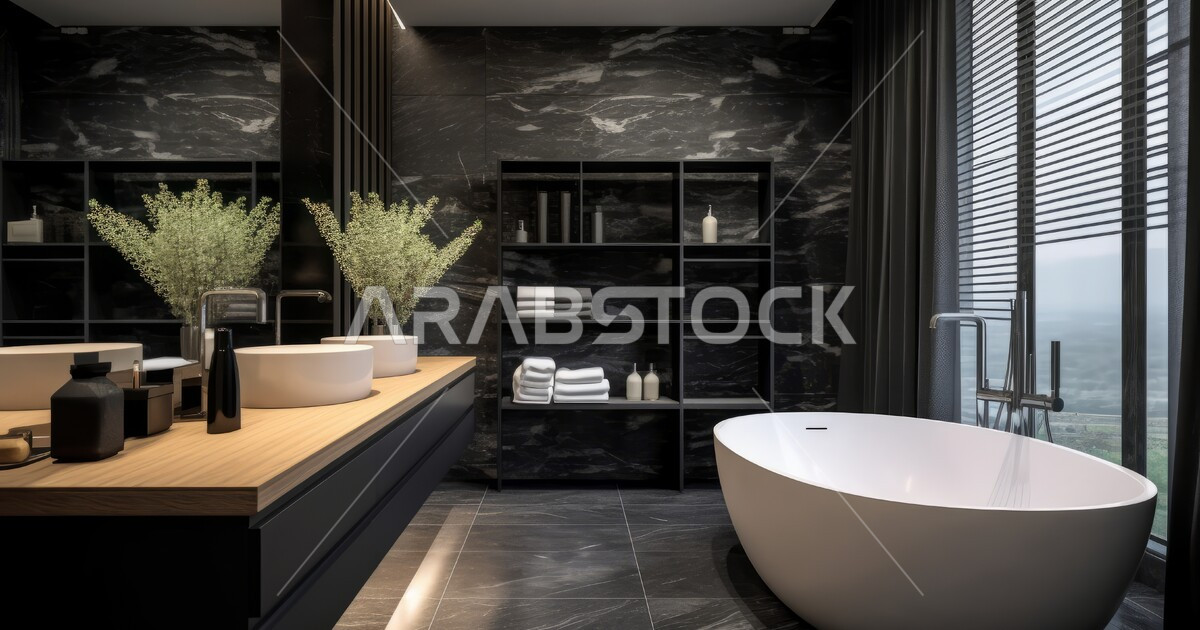 Premium Apartments With High-End Marble Vanities photo