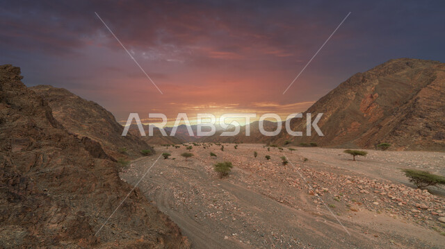 الجبال والتكوينات والتشكلات الصخرية في منطقة تبوك، السماء المليئة بالغيوم في الاماكن السياحية المشهورة في المملكة العربية السعودية، المحميات الطبيعية الصحراوية، المناطق الصحراوية والكثبان الرملية في البراري، معالم اثرية تاريخية قديمة