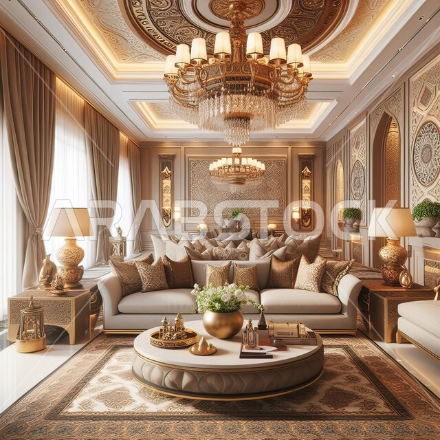 ديكورات داخليه كلاسيكية وتصاميم متميزة على الطراز الحديث، غرفة معيشة بتصميمات عصرية حديثه، شقق وفلل سكنية, فنادق ومنتجعات فاخره, الجدران والأسقف المزخرفة، غرف جلوس بأثاث منزلي راقي ومريح