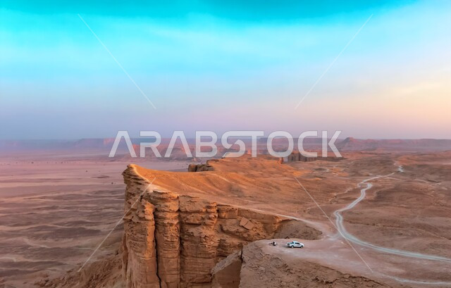 Rock formations and formations in Al-Ula Governorate, desert areas and sand dunes in the prairies, ancient historical monuments, famous tourist places in the Kingdom of Saudi Arabia, desert natural reserves.