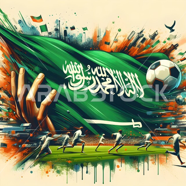التعبير عن الانتماء للوطن, العيد الوطني في 23 سبتمبر, راية ورمز المملكة العربية السعودية, الاهتمام بممارسة هواية ورياضة كرة القدم، شعار الهوية الوطنية, الاحتفال بالمناسبات والأعياد الوطنية, ذكرى يوم العلم السعودي 11 مارس, أنشطة ترفيهية وبدنية صحية وممتعة