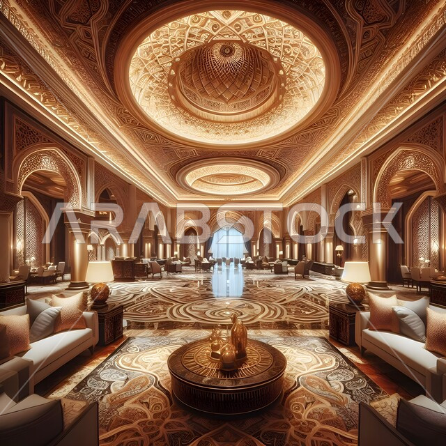 التصاميم الحديثة والمتطورة, الديكورات الداخلية للفنادق الفاخرة في المملكة العربية السعودية, قاعات استقبال بألوان راقية, التصميم المتطور للمنشآت والمباني العصرية, الأثاث الفاخر للأماكن السياحية