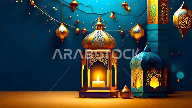  الاستعداد لقدوم شهر الخير, التصاميم الحديثة للفوانيس المعدنية, زينة الأعياد والمناسبات الاسلامية, الاحتفال بشهر رمضان المبارك, الأجواء الدينية الروحانية الرمضانية
