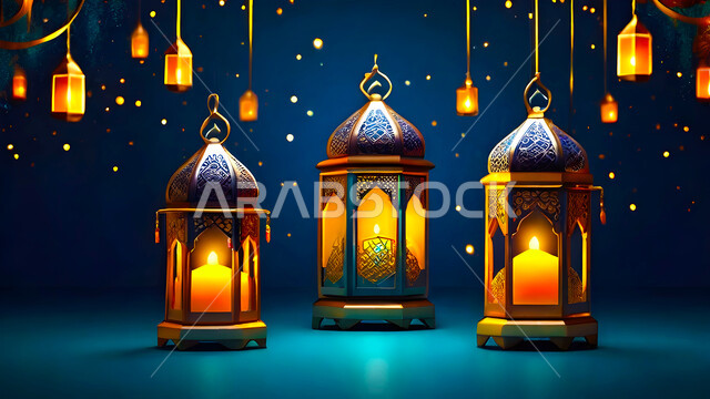 التصاميم الحديثة للفوانيس المعدنية, زينة الأعياد والمناسبات الاسلامية, الاحتفال بشهر رمضان المبارك, الأجواء الدينية الروحانية الرمضانية, الاستعداد لقدوم شهر الخير