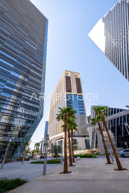 مركز الملك عبد الله المالي (كافد) في النهار، النمو والتطور العمراني في السعودية، المنشآت والأبراج المالية في مدينة الرياض، الفن الهندسي المعماري للمباني وناطحات السحاب المشهورة في المملكة، تحقيق النهضة الاقتصادية والتجارية