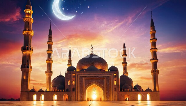Worship and the call of Muslims to perform prayers and obligations, mosques and sacred religious monuments, architectural engineering art to build mosques in a modern and advanced style, getting closer to God Almighty, Islamic matters and worship