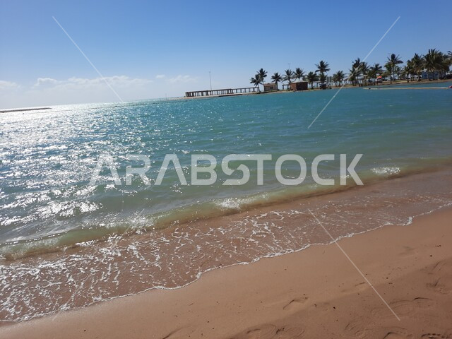 Al Rashed Beach Natural family and recreational areas and places on the Red Sea coast ...