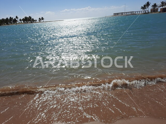 Al Rashed Beach Natural family and recreational areas and places on the Red Sea coast ...