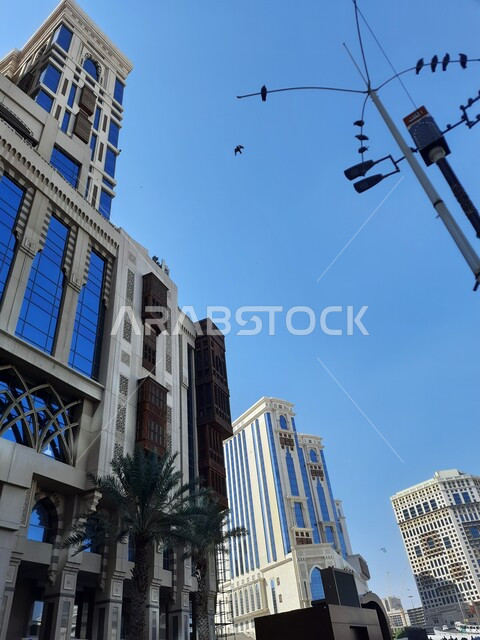 Hebron Market inside the Jabal Omar complexes, Conrad Hotels and Resorts in the heart of the Holy City, Jabal Omar Development Company towers in Mecca, Saudi Arabia, sacred Islamic religious cities and landmarks