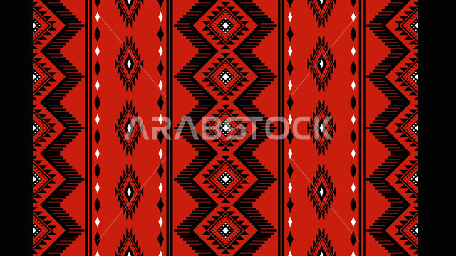  تصميم سعودي للنقوش العربيه الاصيله الملونة في المملكة العربيه السعودية ,فنون حرفيه تقليديه تراثيه ,التراث السعودي الشعبي لزخرفة السدو