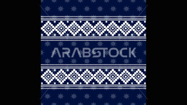 فنون تقليديه تراثيه حرفيه ,التراث الشعبي السعودي لزخرفة السدو, تصميم سعودي للنقوش العربيه الاصيله الملونة في المملكة العربيه السعودية