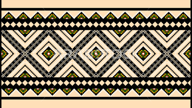 Traditional heritage craft art, Saudi design for colorful authentic Arabic inscriptions in the Kingdom of Saudi Arabia, popular Saudi heritage of Sadu decoration