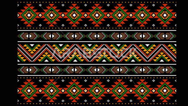 Traditional heritage craft art, Saudi design for colorful authentic Arabic inscriptions in the Kingdom of Saudi Arabia, popular Saudi heritage of Sadu decoration