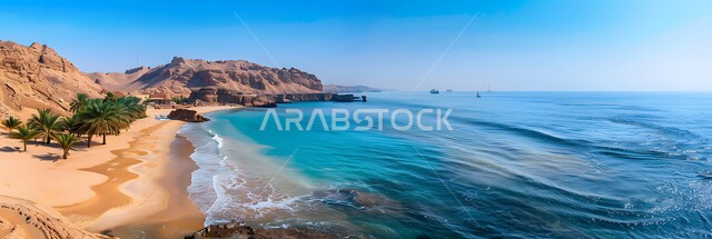 أماكن السياحة وقضاء الوقت الممتع, الواجهة البحرية على ساحل البحر الأحمر, الاستمتاع بالمناظر الطبيعية الهادئة في المملكة العربية السعودية, معالم سياحية مشهورة, السواحل والشواطئ الترفيهية 