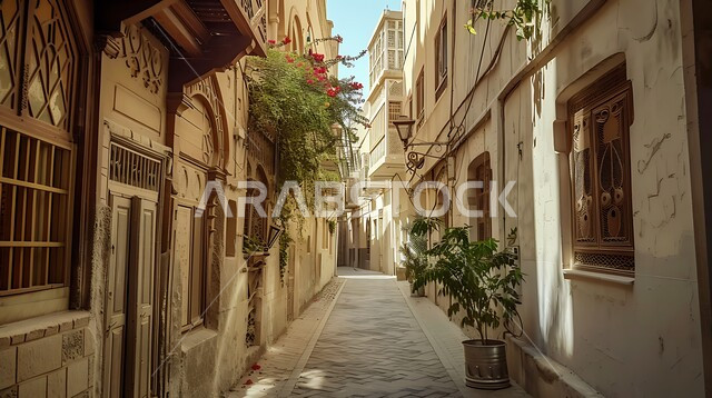  المدينة التاريخية في المملكة العربية السعودية، فن التصميم المعماري على الطراز العربي القديم، أماكن سياحية تراثية شعبية، المعالم التاريخية في حي البلد، الأحياء والحارات الأثرية في البلد التاريخي في جدة