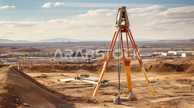 مبنى تحت الانشاء، جهاز مسح لموقع البناء، مفهوم الهندسه المعماريه، التطور الهندسي المعماري في المملكة العربية السعودية، وضع خطة لبدء العمل، مهن ووظائف هندسية، منظر السماء المليئة بالغيوم