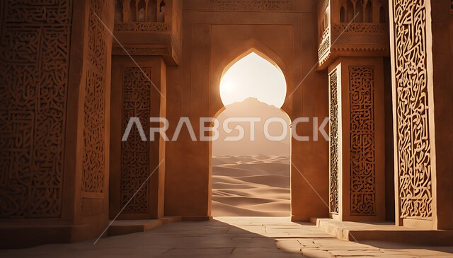 الفن الهندسي المعماري للمنشآت والعمارات التقليدية, الديكورات والزخارف الفنية, العراقة والأصالة والتراث في المملكة العربية السعودية, التصاميم الأثرية القديمة على الطراز الاسلامي, الجدران المحفورة والمنحوتة بالخط العربي اليدوي