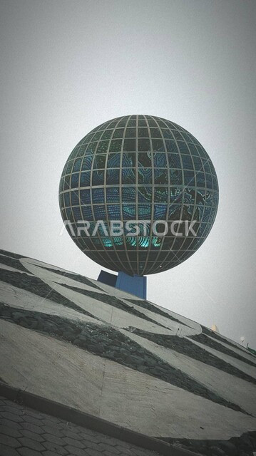 ميدان الكرة الارضية في مدينة جدة في المملكة العربية السعودية، مجسم الكرة الارضية، معالم سياحية مشهورة، السياحة في السعودية, التطور والتقدم العمراني السعودي