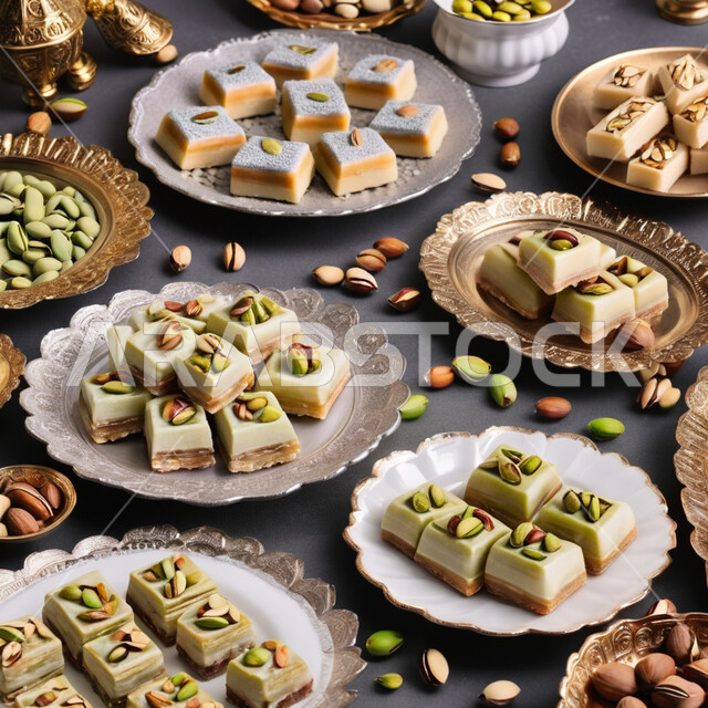 وصفات وأطباق من السكريات الطازجة ,أطباق متنوعه من حلويات العيد الشهية, أعياد ومناسبات اسلامية دينية, مفهوم صناعة وإعداد حلوى الشوكولاتة ,الضيافة المميزة اللذيذة