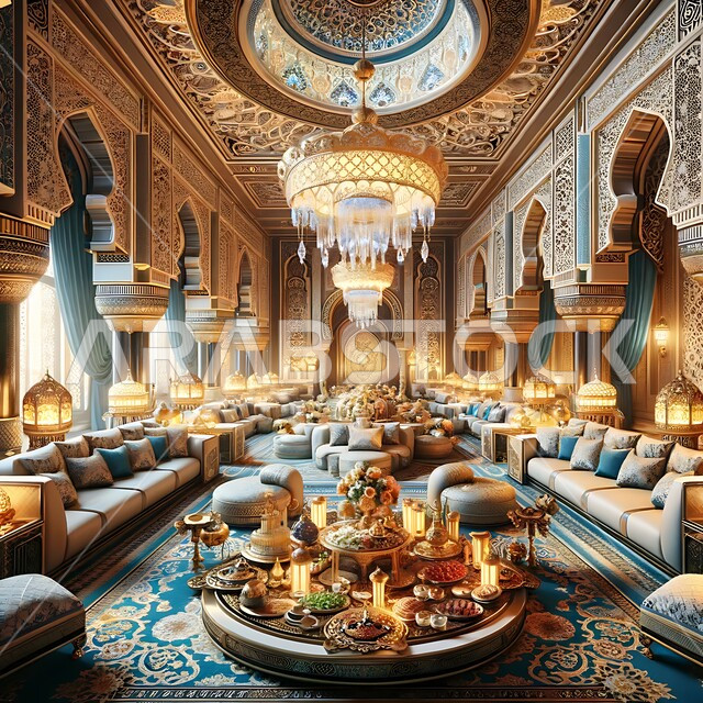 الفن الهندسي المعماري لبناء الفلل والشقق السكنية الراقية, أطباق متنوعه من حلويات العيد الشهية, ديكورات وزينة الأعياد والمناسبات الاسلامية, مفهوم صناعة وإعداد الحلوى, الضيافة المميزة اللذيذة, وصفات وأطباق من السكريات, الجلسات الهادئة والممتعه في العيد