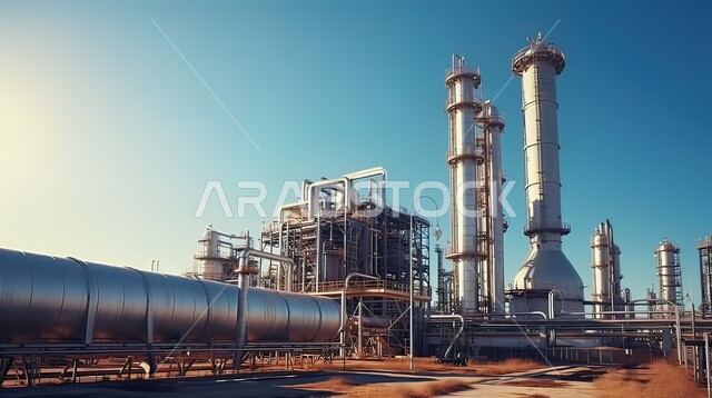 التقنيات الحديثة في انتاج الزيوت والغاز ، جودة الآلات والمعدات في معامل استخرج النفط، مصانع تكرير البترول  في المملكة العربية السعودية، مفهوم العمل في القطاع الهندسي الصناعي