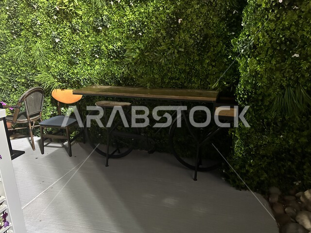 Decorations and designs in the event park in Yanbu Industrial City, activities and events of the Flower and Garden Festival, an environmental, cultural and entertainment family destination, environmental preservation and sustainable development, natural tourist exhibitions and festivals in the Kingdom of Saudi Arabia.