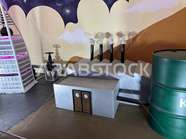 مجسمات علمية ثقافية تربوية، أنشطة ترفيهية عائلية، المهن والحرف القديمة، عرض الفنون اليدوية والمشغولات الشعبية التراثية في مهرجان الزهور في ينبع، أماكن و مدن سياحية في المملكة العربية السعودية