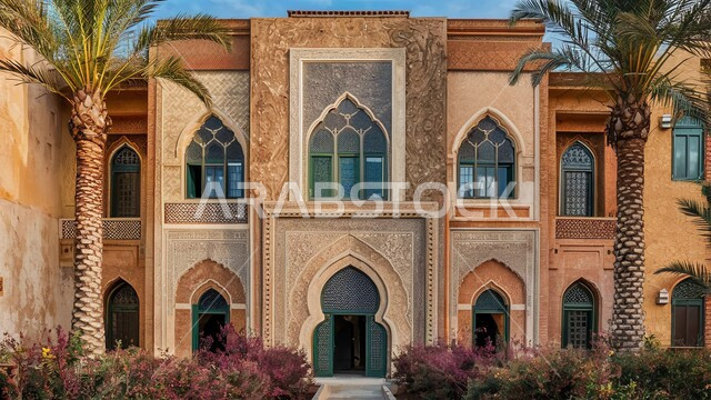 الاهتمام بالتشجير وزراعة اشجار النخيل، قرى وأحياء سكنية شعبية في المملكة العربية السعودية, الهندسة الفنية المعمارية للعمارات القديمة, بناء بتصاميم فنية انيقة, المنازل المبنية على الطراز الطيني القديم