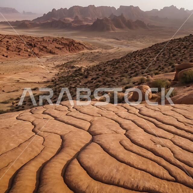 المحميات الطبيعية الصحراوية، سلسلة الجبال والتكوينات والتشكلات الصخرية في منطقة تبوك، المناطق الصحراوية والكثبان الرملية في البراري، معالم اثرية تاريخية قديمة، اماكن سياحية مشهورة في المملكة العربية السعودية