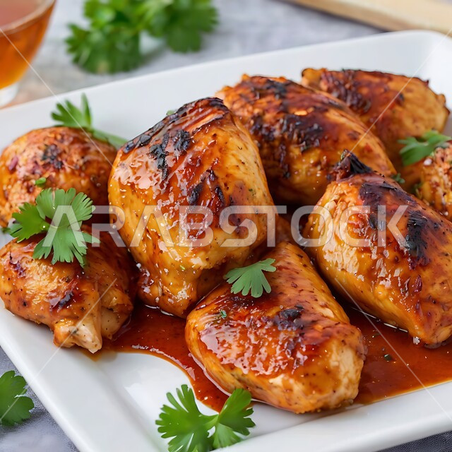  أطباق الباربكيو الشهية، طبق من قطع صدور الدجاج المشوي, مطاعم ومطابخ اللحوم المشوية في المملكة العربية السعودية,  الدجاج المحمر على الفحم, وجبات الطعام الصحية الشهية, مطاعم وأكلات عربية شرقية