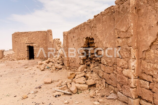 المباني المهجورة والمتهالكة في خفس دغرة، محطة تجميع ومعالجة مياه الأمطار، المناطق الأثرية في مدينة الرياض بالمملكة العربية السعودية