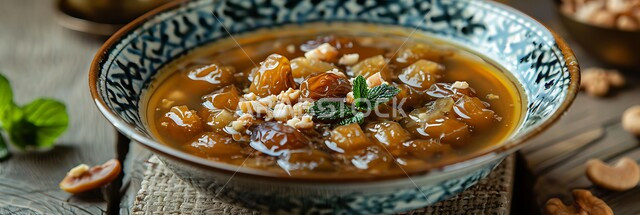 طبق من الحلوى التقليدية ذات النكهة الغنية مزينة بالمكسرات، فن اعداد وتقديم الأطباق، المأكولات العربية التقليدية الشعبية، حلويات من المطبخ السعودي، وصفات طعام لذيذة، تقديم الحلا في المناسبات والأعياد