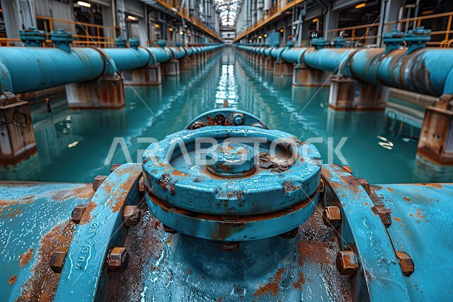 مفهوم الهندسة والصناعة, خطوط الأنابيب والمعدات الفولاذية، هندسات المصانع والمعامل في المملكة العربية السعودية، صناعات ومشاريع مائية, محطة معالجة المياه الصناعية