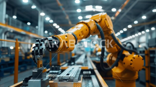 تحسين الانتاج باستخدام الالات والمعدات الذكيه في الصناعات الالكترونيه، تطور التقنيه والتكنولوجيا الحديثه، استخدام الروبوتات الذكية في المصانع، التحول الرقمي والتقدم التقني، رؤية سعودية مستقبلية 2030 