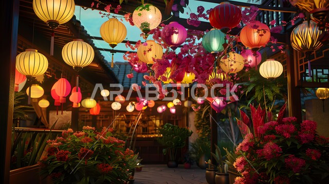 الاهتمام بزراعة الأشجار والنباتات الخضراء، الشوارع والطرقات المعبدة المزينة بالأضواء ليلا، الفوانيس المعلقة المضيئة، الاحتفال بالمناسبات والأعياد الدينية الإسلامية، زينة وأنوار رمضانية، الاماكن والمعالم السياحية المشهورة في المملكة العربية السعودية