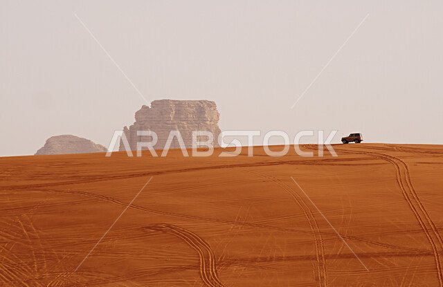 قيادة سيارة الدفع الرباعي ( التطعيس ) وسط الصحراء، مغامرات سفاري على الكثبان الرملية، أنشطة صحراوية ممتعة، مغامرة شيقة على الرمال الذهبية الناعمة في صحاري المملكة العربية السعودية، الاستمتاع بممارسة الهوايات