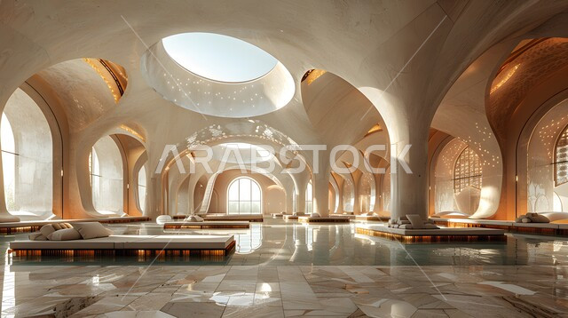 ديكورات من الجبس والرخام الابيض،  تصميم داخلي لقصر فاخر، زخارف كلاسيكيه محفره في الاعمده والاسقف في المداخل والساحات الخارجيه