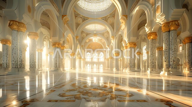 ديكورات من الجبس والرخام الابيض،  تصميم داخلي لقصر فاخر، زخارف كلاسيكيه محفره في الاعمده والاسقف في المداخل والساحات الخارجيه