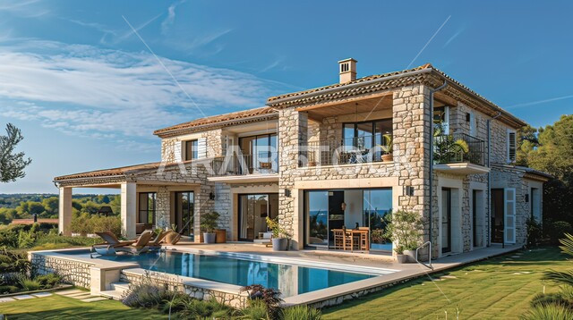 الاهتمام في زراعه اشجار النخيل والنباتات الخضراء ،حوض السباحة الأزرق في حديقة مجمع سكني فاخر، الفنون الهندسية المعمارية للشقق و الفلل السكنية ،تصاميم عصرية مميزة ،خلفية الطبيعه